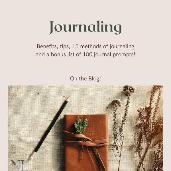 Journaling tips methods amp prompts New Life Counseling