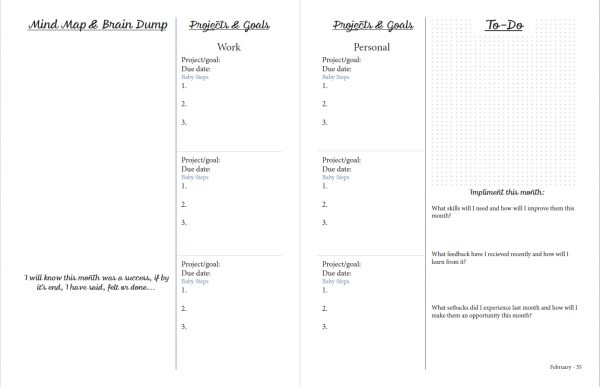 printable planner monthly planning