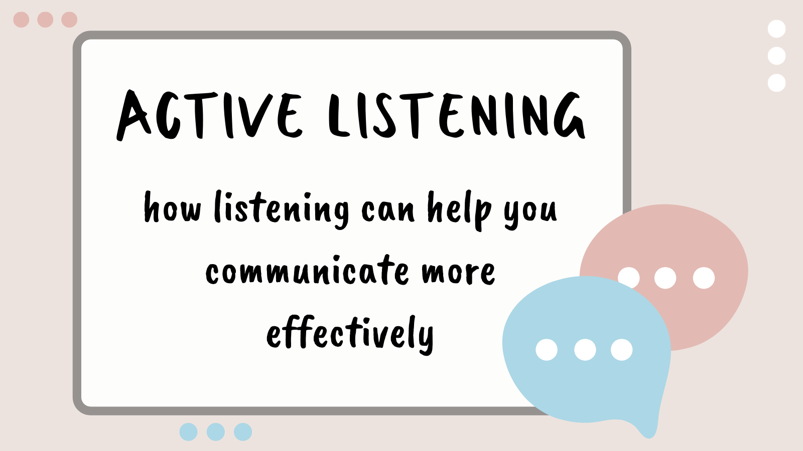 Effective Listening Skills In Communication