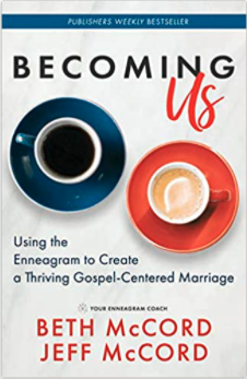 Cover of book about relationships called Becoming Us