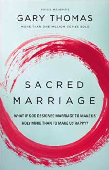 Cover of book about relationships called Sacred Marriage.