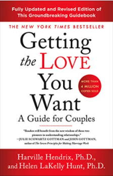 Cover of book called Getting the Love You Want.