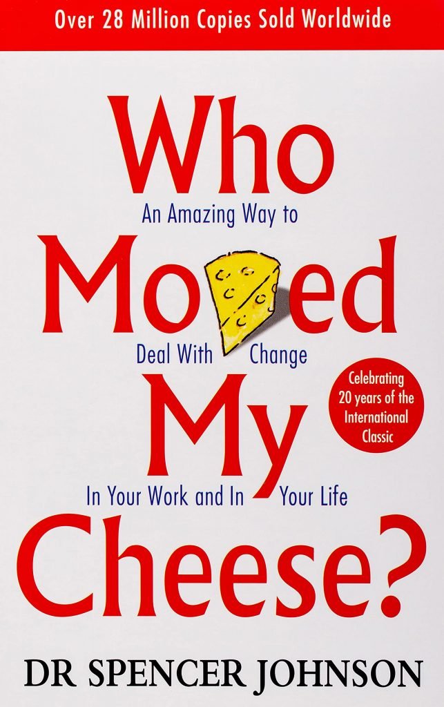 cover of book called who moved my cheese
